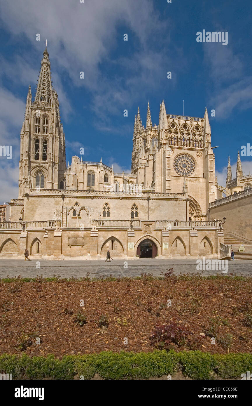 EUROPE, SPAIN, Burgos, Catholic Cathedral (1221) Stock Photo