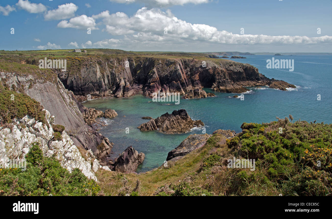 Pembrokeshire Coast Path Stock Photo Alamy