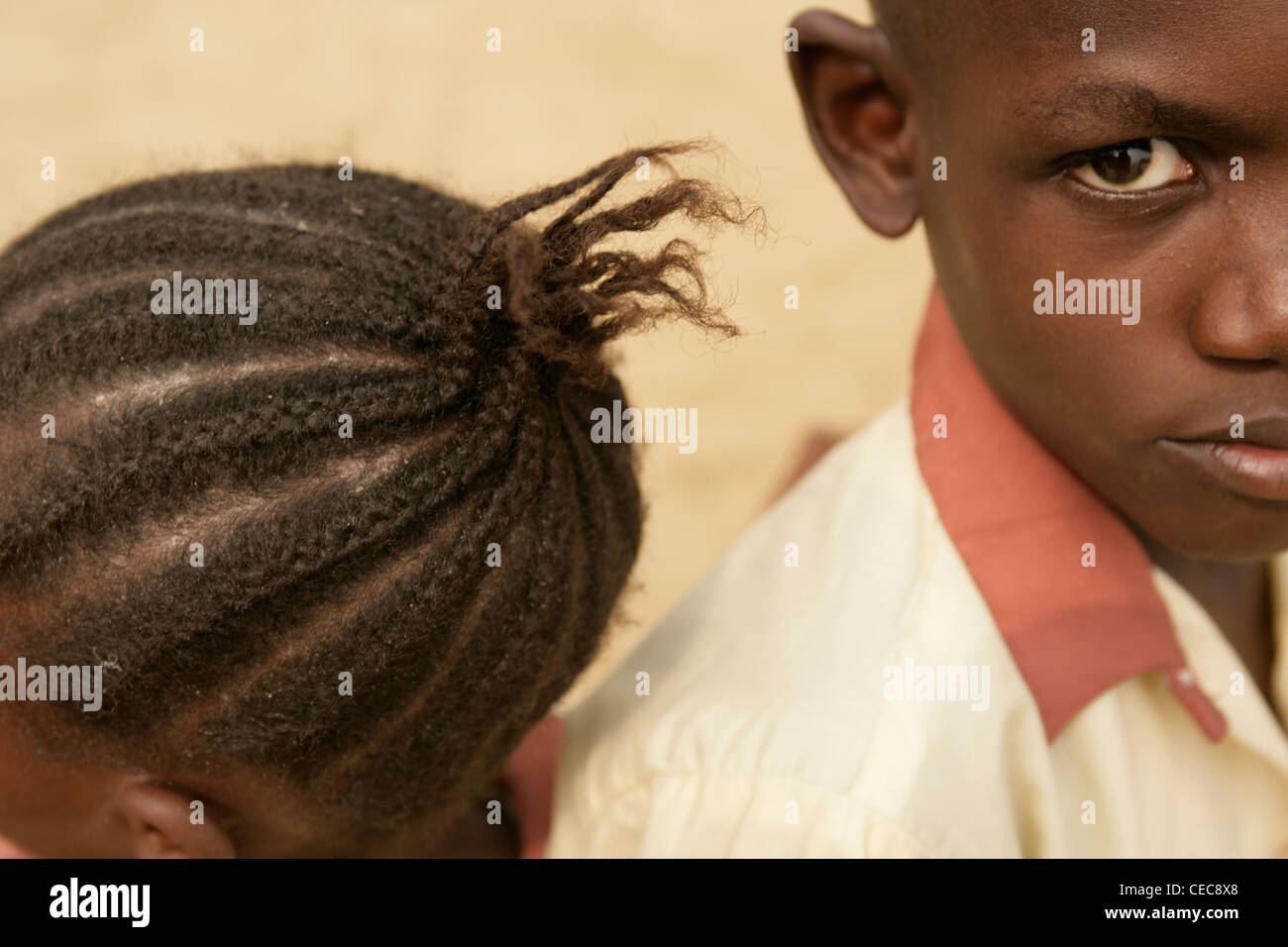 Children play during breaktime,  primary school, Lagos, Nigeria Stock Photo