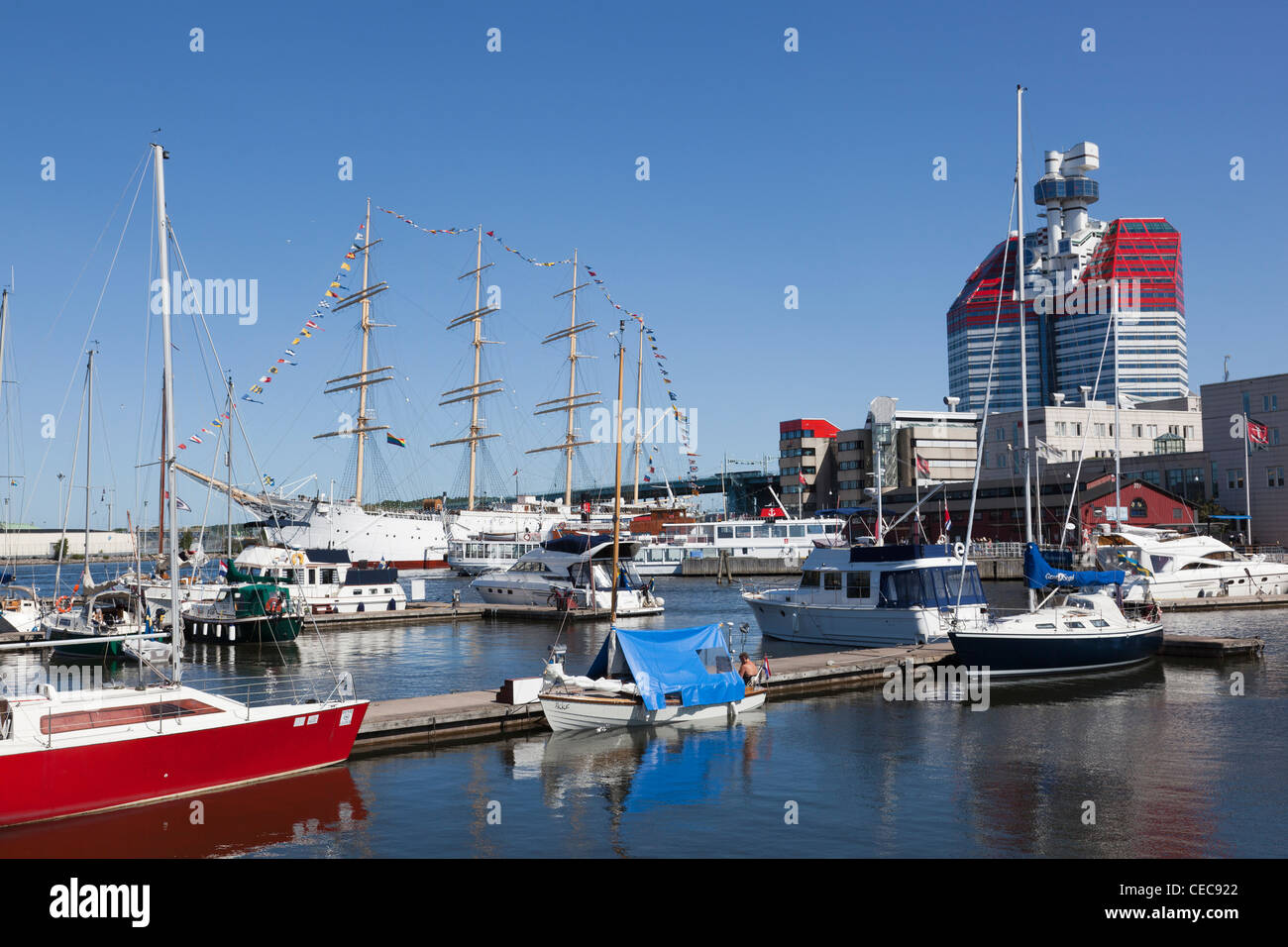 Lilla bommen a marina in Gothenburg, Sweden Stock Photo Alamy
