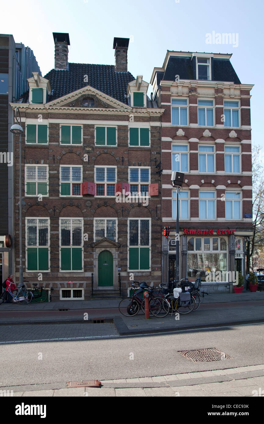 House of Rembrandt,  Museum, Amsterdam, Niederlande Stock Photo