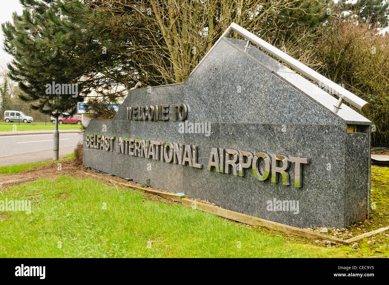 Belfast international airport hi res stock photography and images Alamy