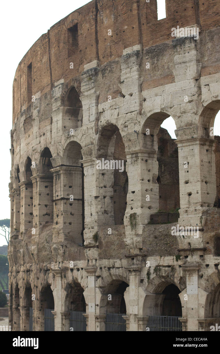 Colosseum Flavian Amphitheatre in Rome Italy Stock Photo - Alamy
