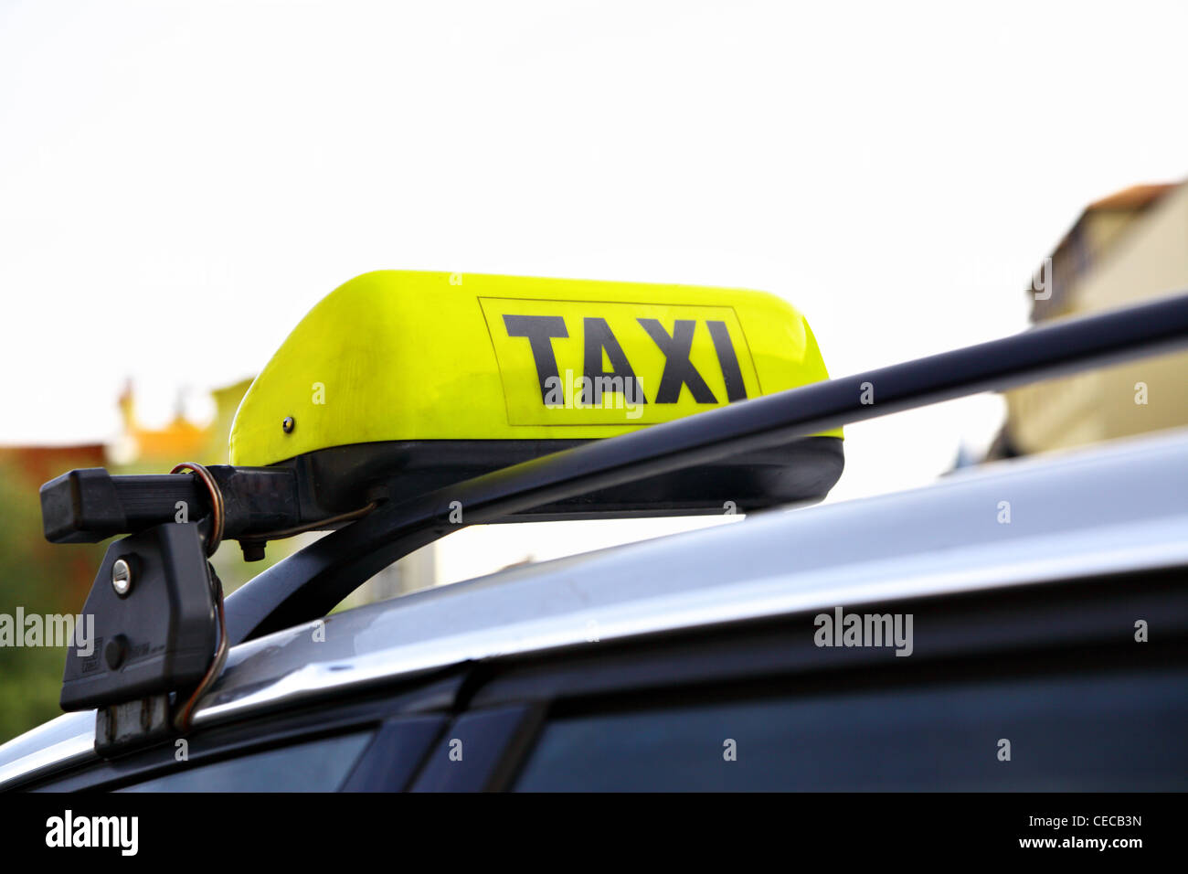 Roof Sign Taxi Cab Stock Photos & Roof Sign Taxi Cab Stock Images Alamy