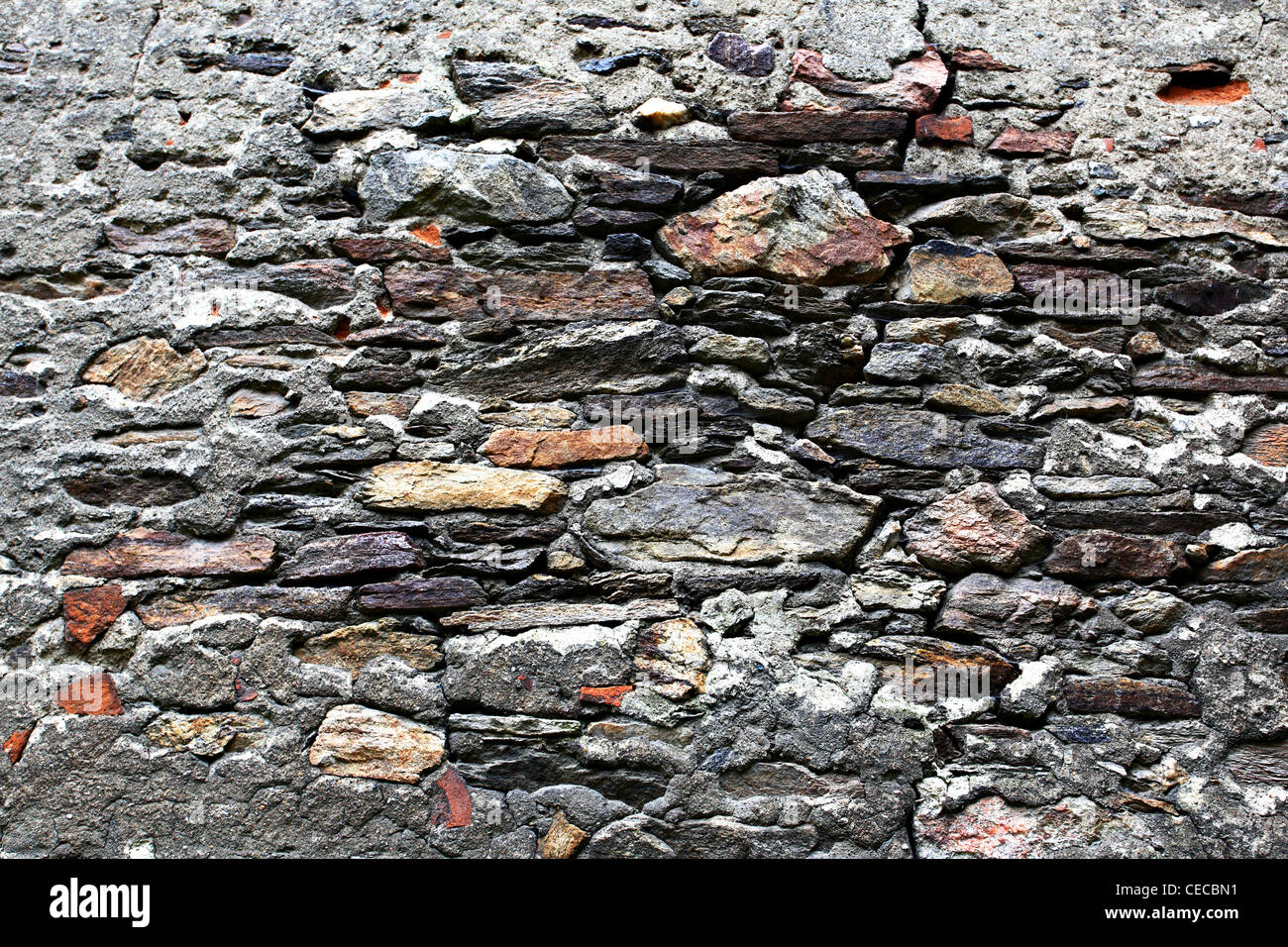 Old stone wall, may be used as background Stock Photo - Alamy