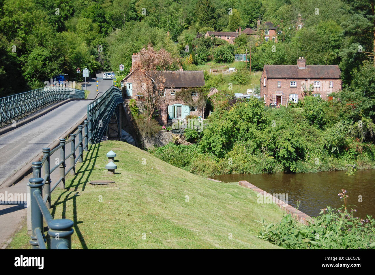 Coalport Bridge Stock Photo Alamy