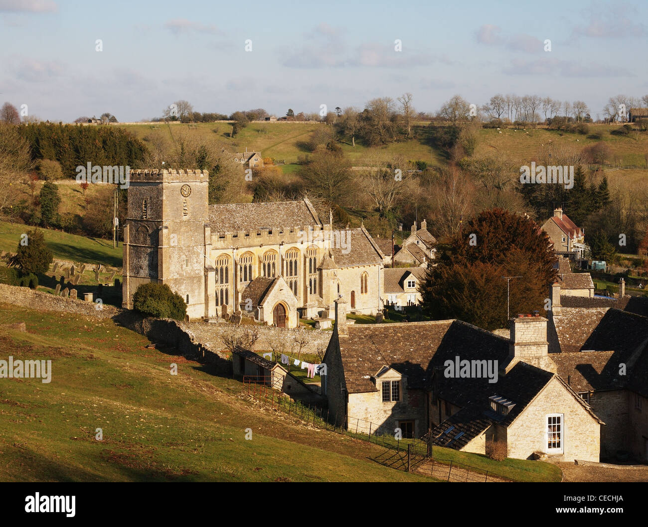 Chedworth village hires stock photography and images Alamy