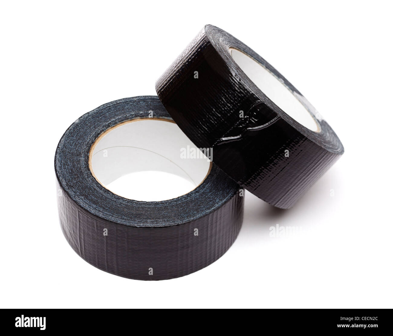 Duct tape on white background Stock Photo