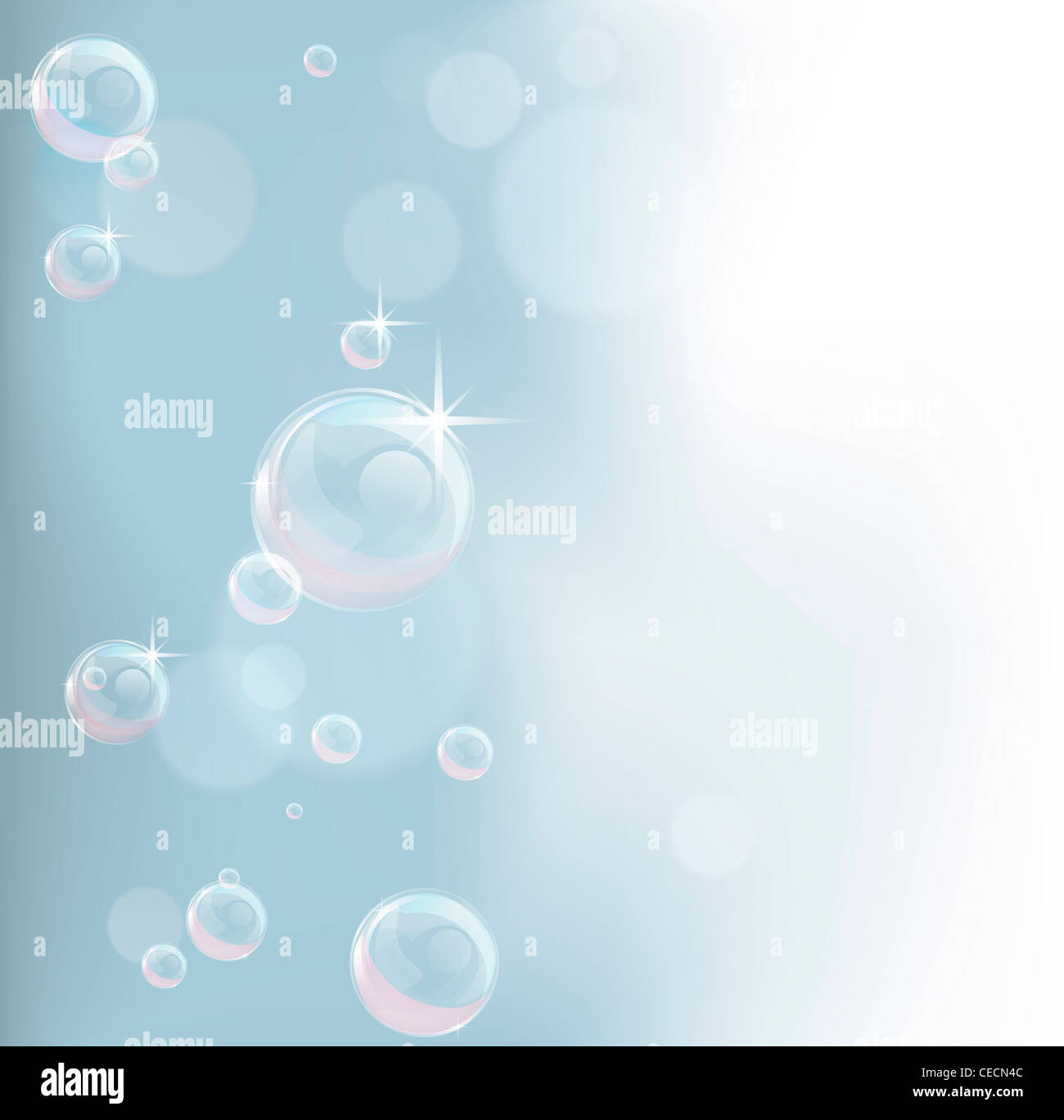 Feminine background illustration in pastel tones with bubbles Stock Photo Alamy