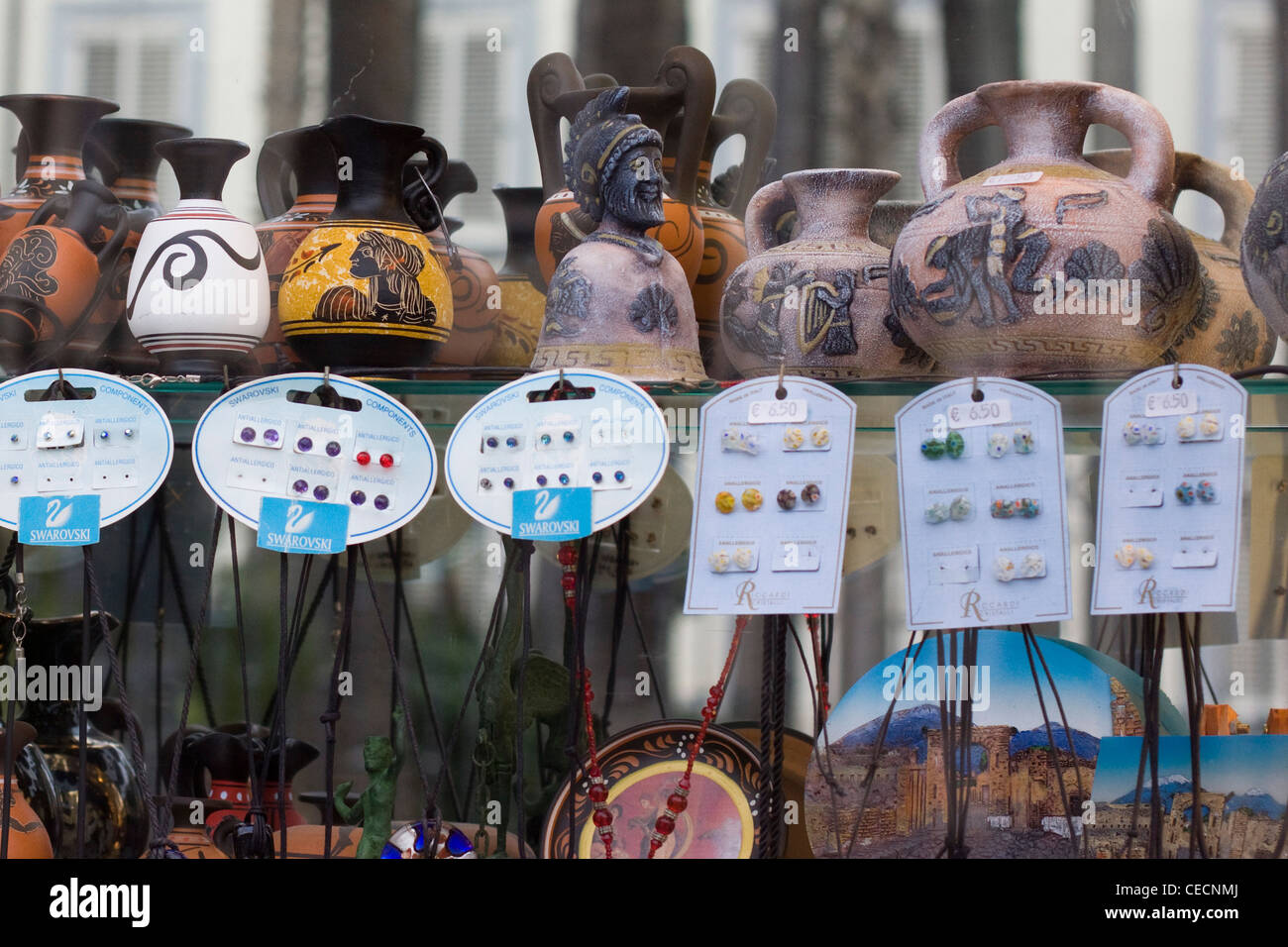 Souvenir Shop for tourists in Rome Italy Stock Photo Alamy