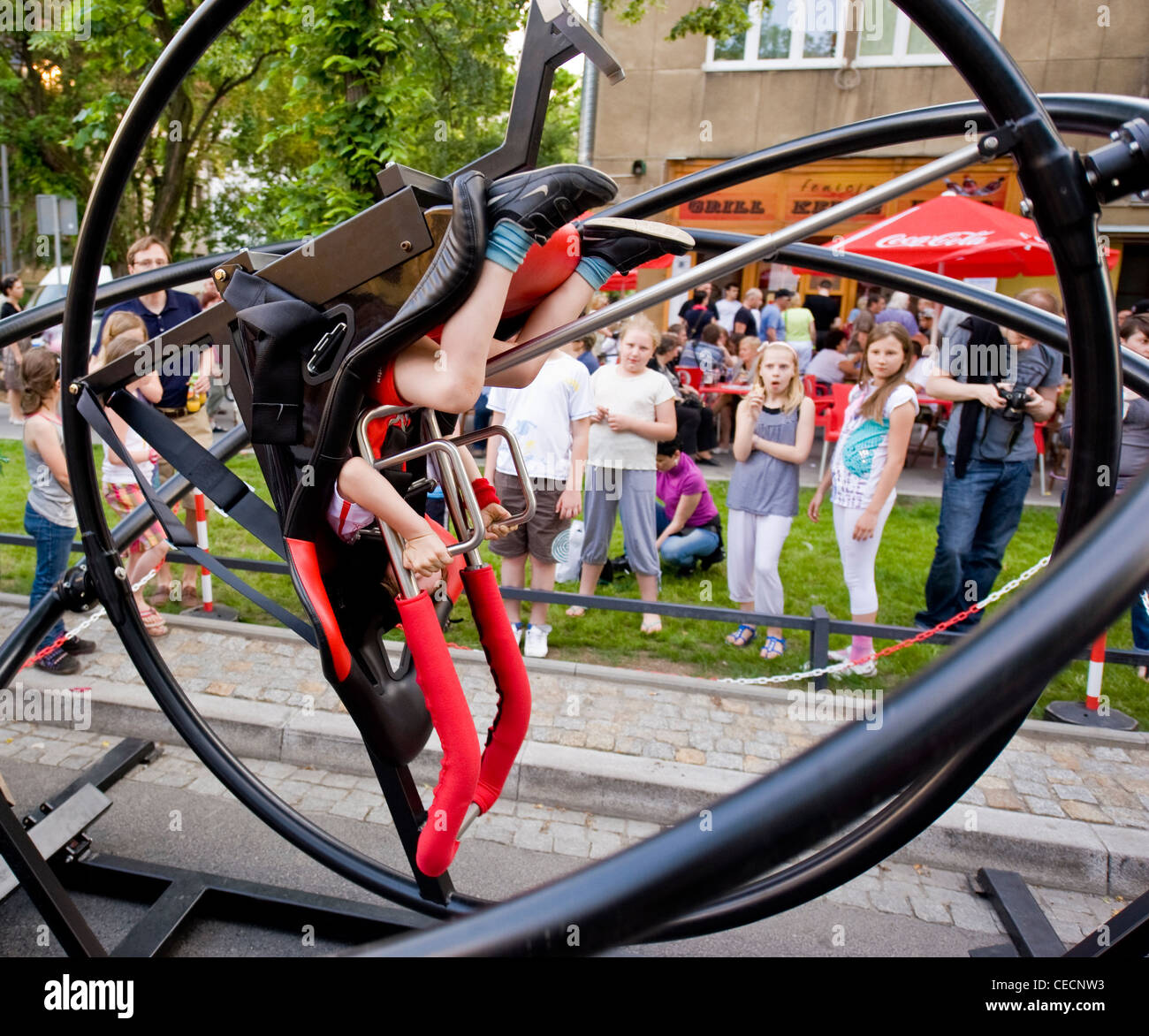 Saska Kepa Festival - an annual event in May promoting a borough of  Warszawa, Poland Stock Photo - Alamy