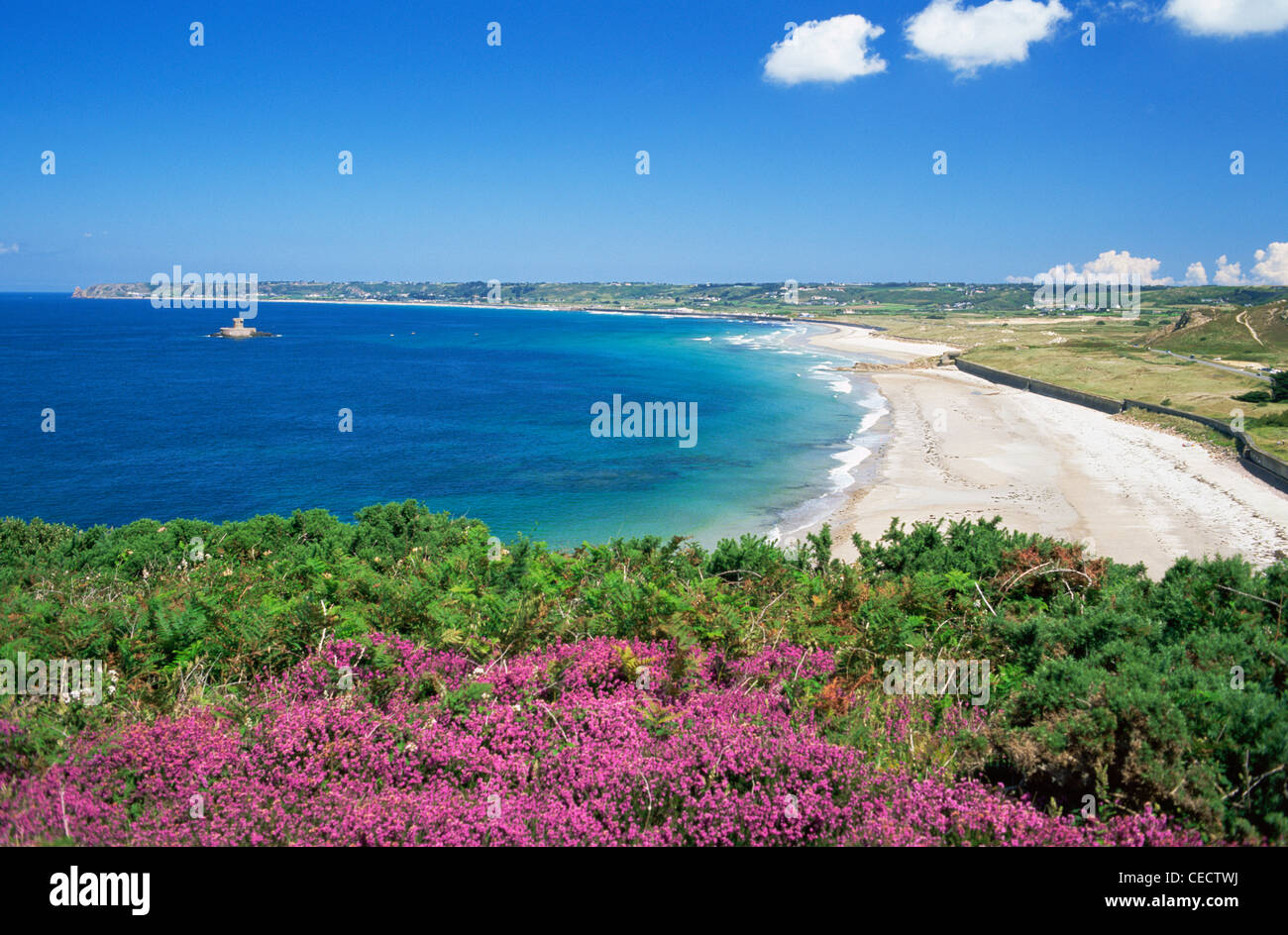 Jersey beach channel islands hi-res stock photography and images - Alamy