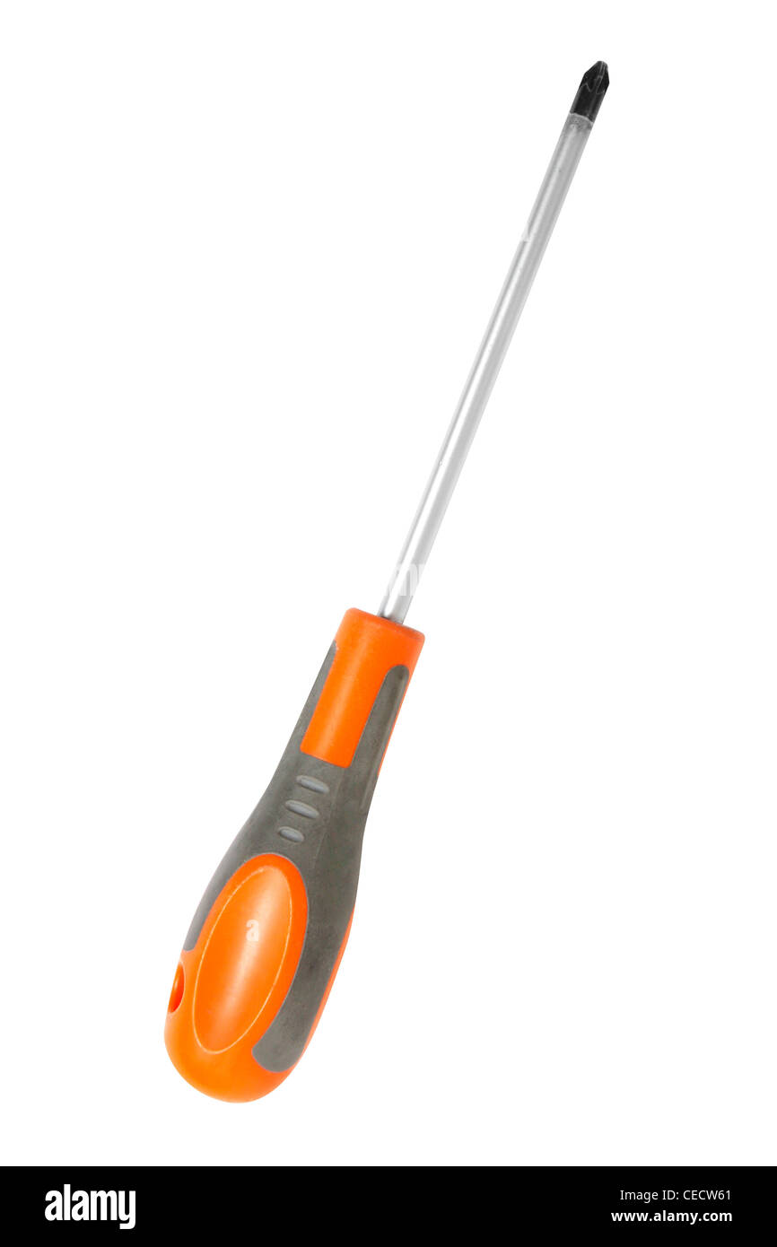 Screwdriver isolated Stock Photo