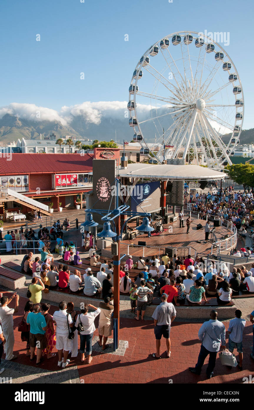 Big Wheel Waterfront Complex Cape Town South Africa Stock Photo Alamy