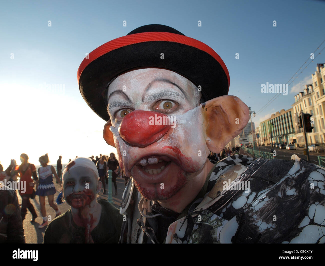 Zombie clown hires stock photography and images Alamy