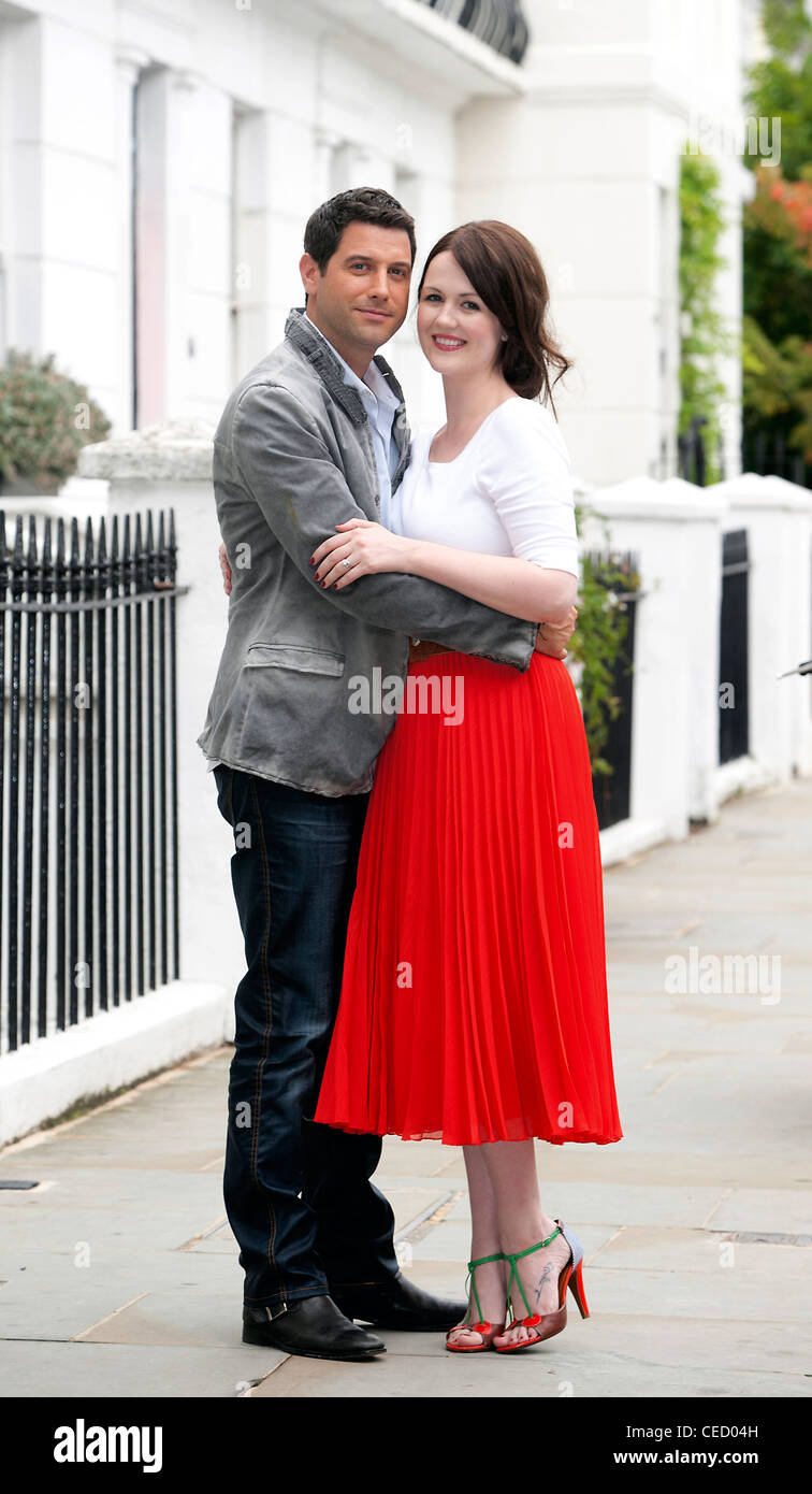 Il Divo singer Sebastien Izambard with his wife Renee Stock Photo - Alamy