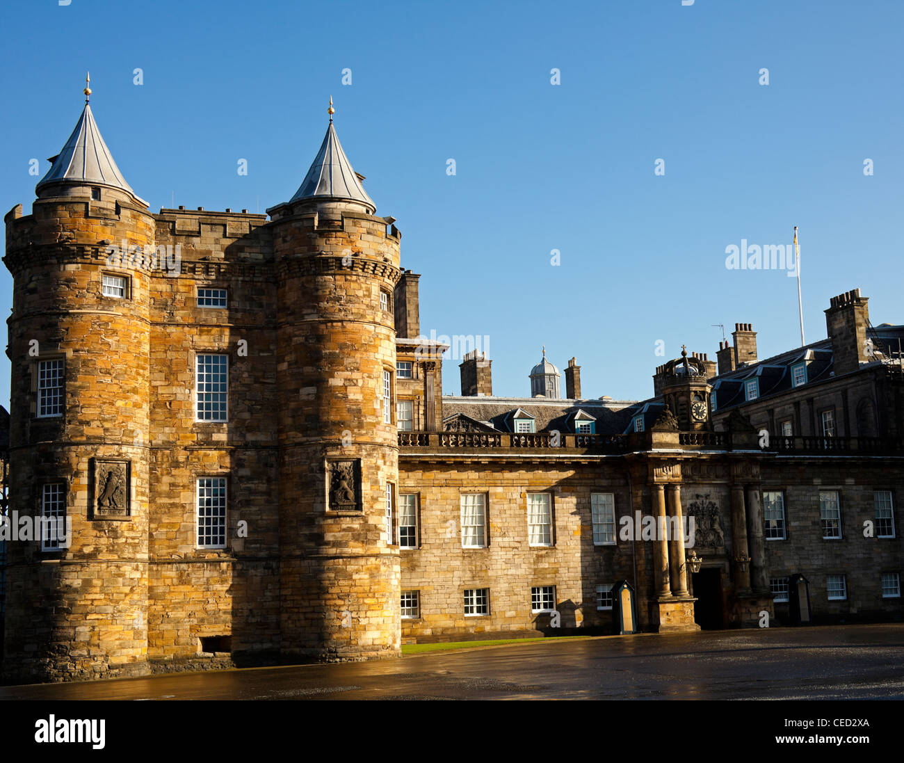 Palace of Holyroodhouse, Edinburgh Scotland UK Europe Stock Photo
