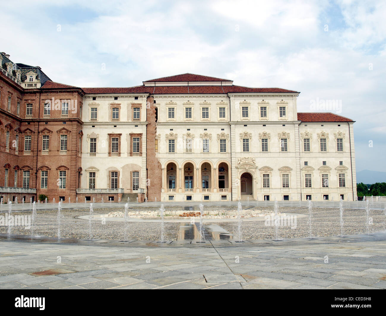 Reggia di Venaria Reale (Royal Palace) near Turin, Italy Stock