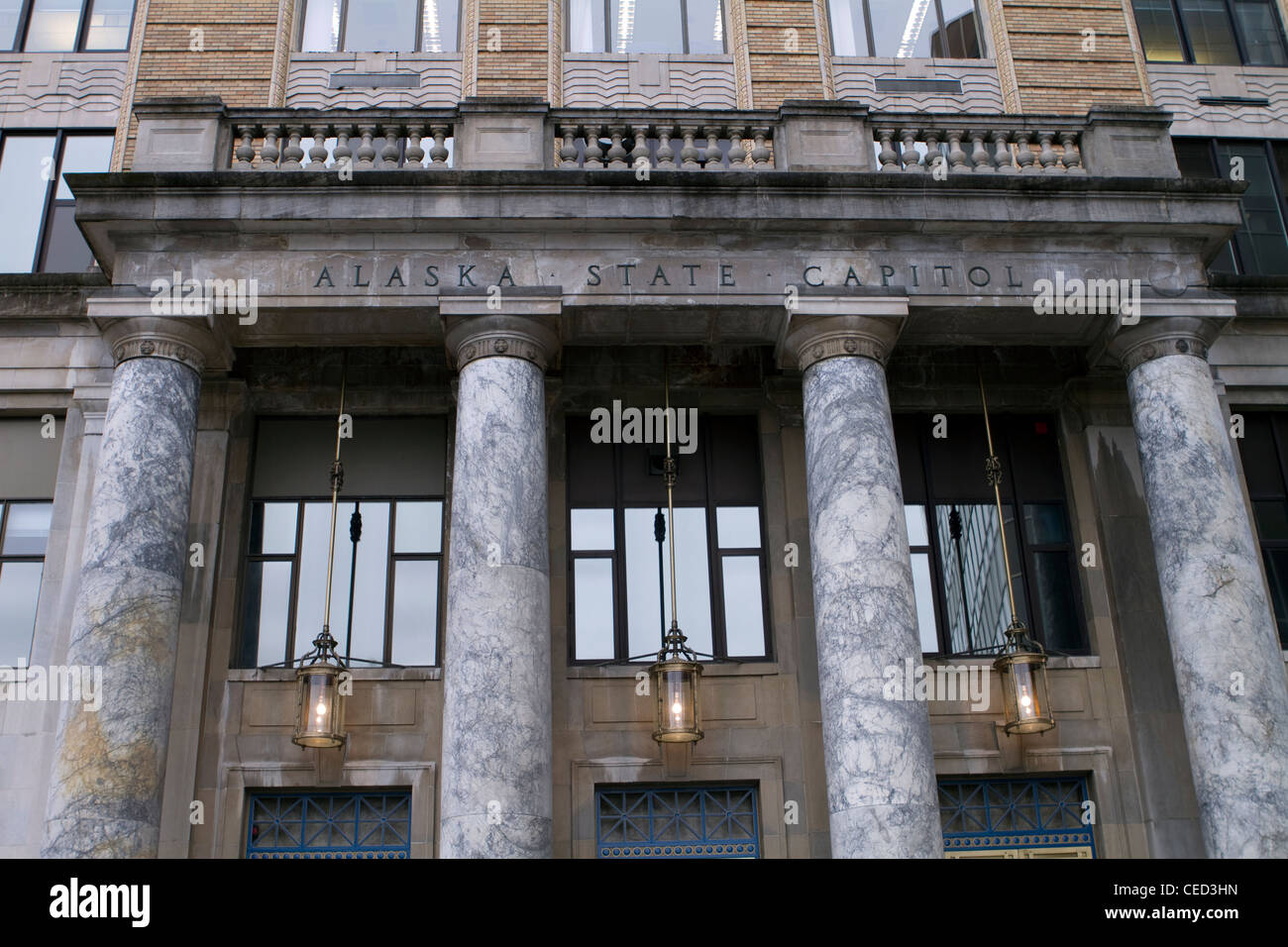 Juneau capital building hires stock photography and images Alamy
