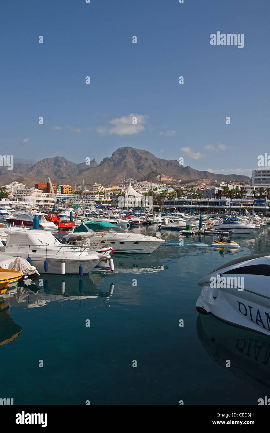 Yachts and boats in Puerto Colon Marina, Tenerife Stock Photo Alamy