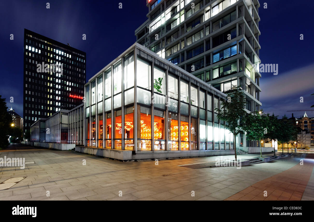 Canteen in the spiegel publishing house hires stock photography and