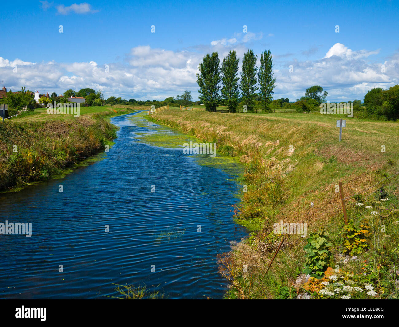 The River Yeo at Congresbury, North Somerset, England Stock Photo Alamy