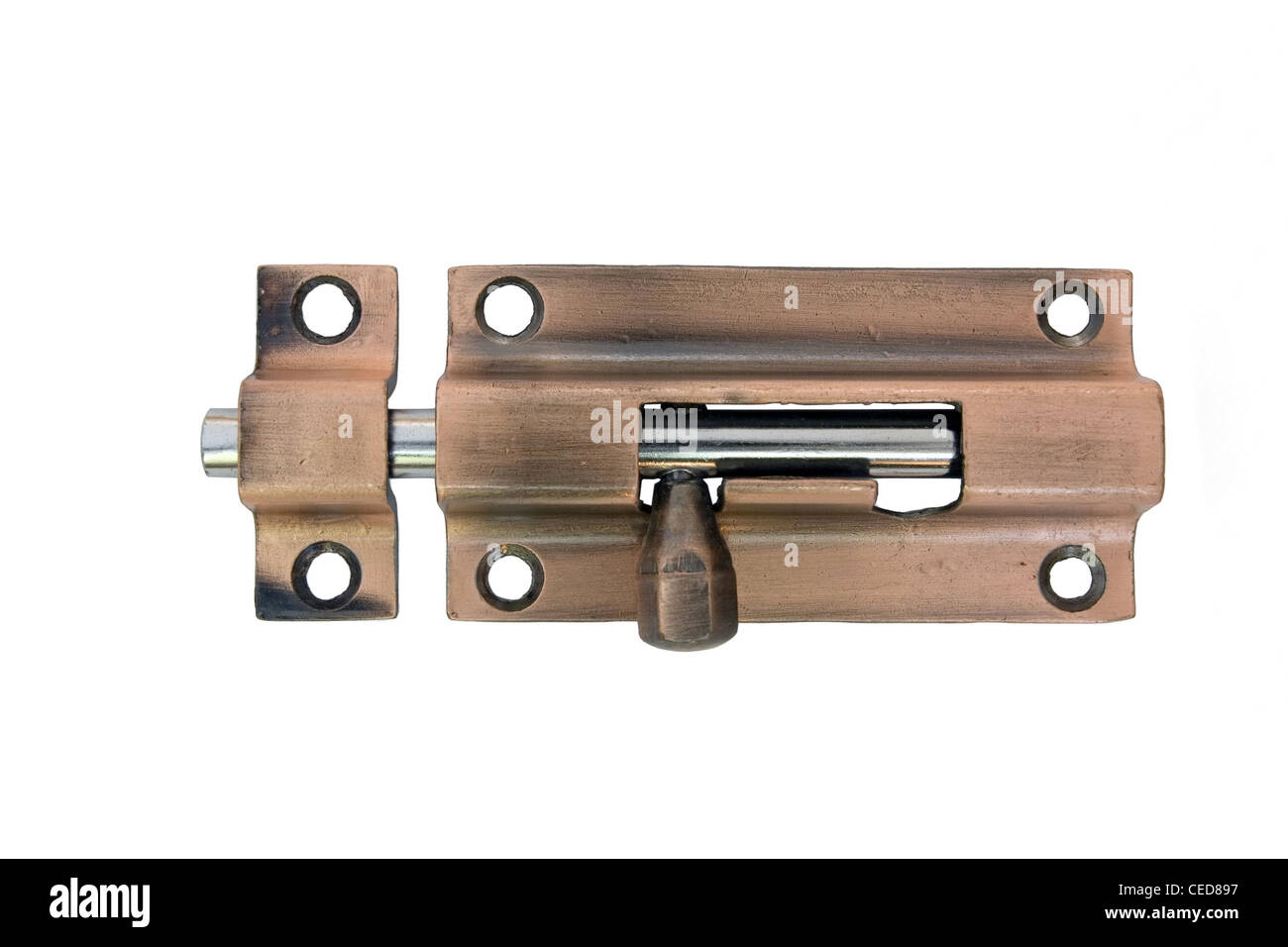 A brass latch Stock Photo Alamy