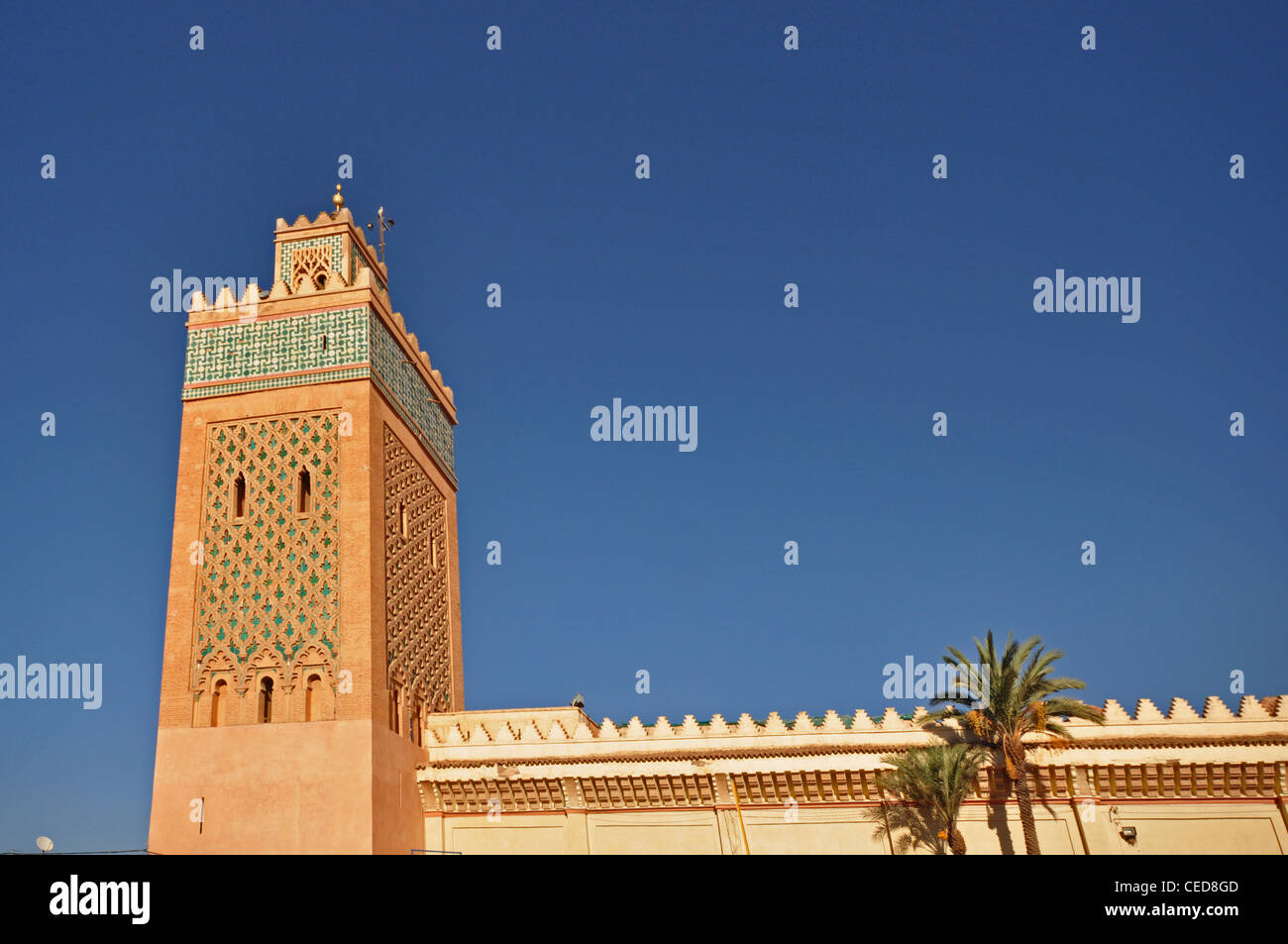 NORTH AFRICA, MOROCCO, Marrakesh, Kasbah Mosque Stock Photo