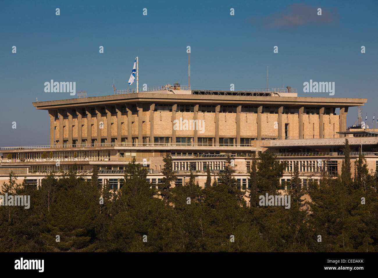 Israel, Jerusalem, Israeli Parliament building, The Knesset Stock Photo