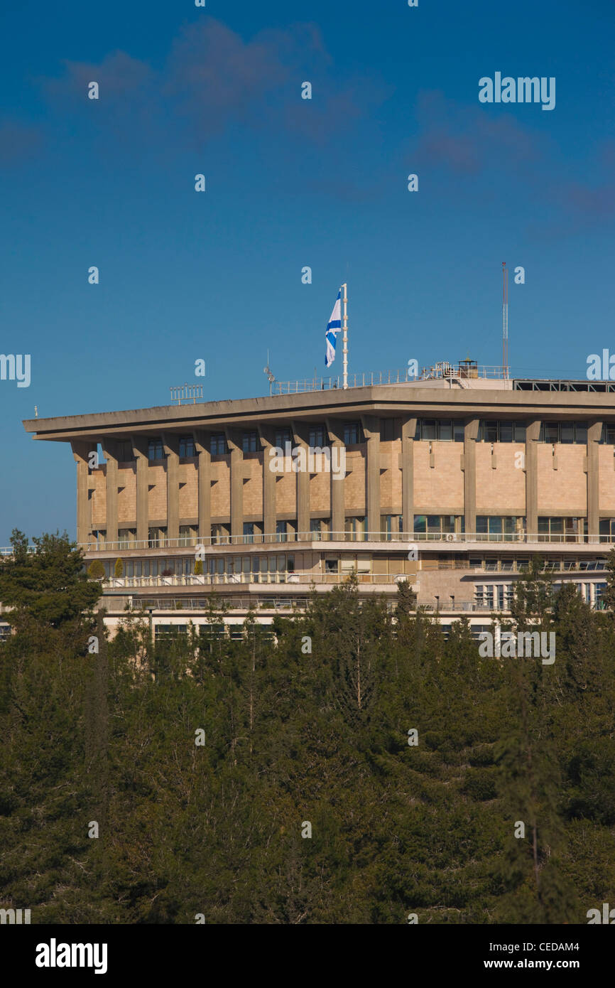 Israel, Jerusalem, Israeli Parliament building, The Knesset Stock Photo