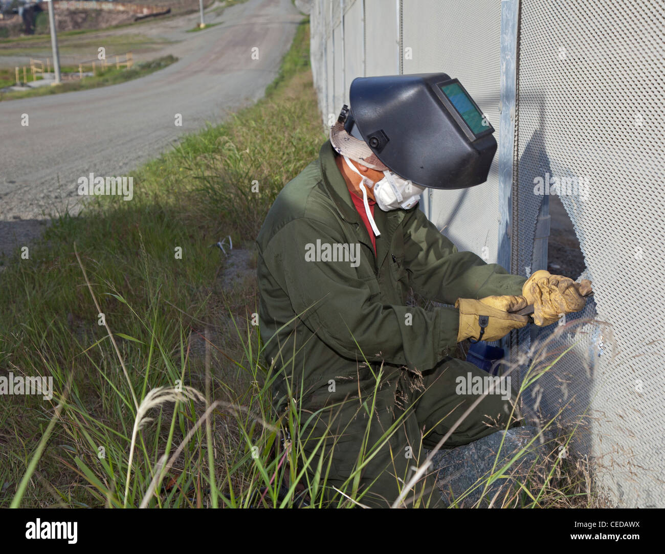 Tijuana border worker hires stock photography and images Alamy