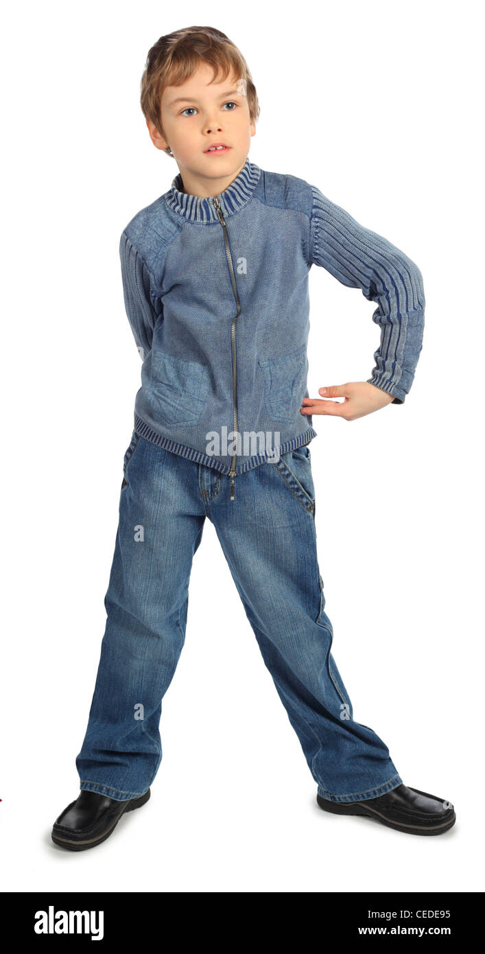 boy represent  letter R Stock Photo