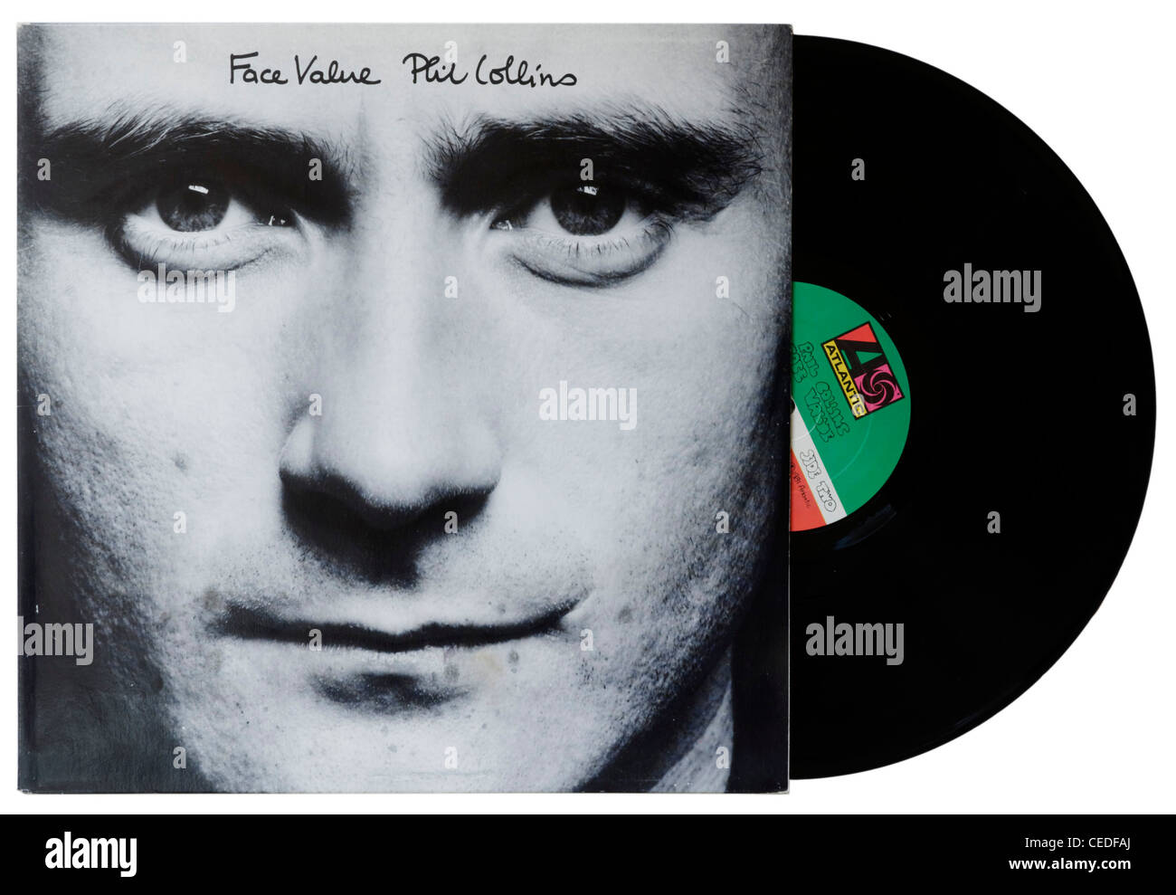 Phil Collins Face Value album Stock Photo Alamy