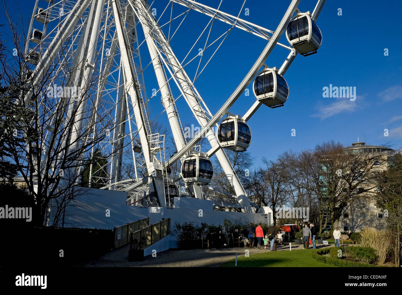 The Wheel of York in the grounds of Royal York Hotel York North