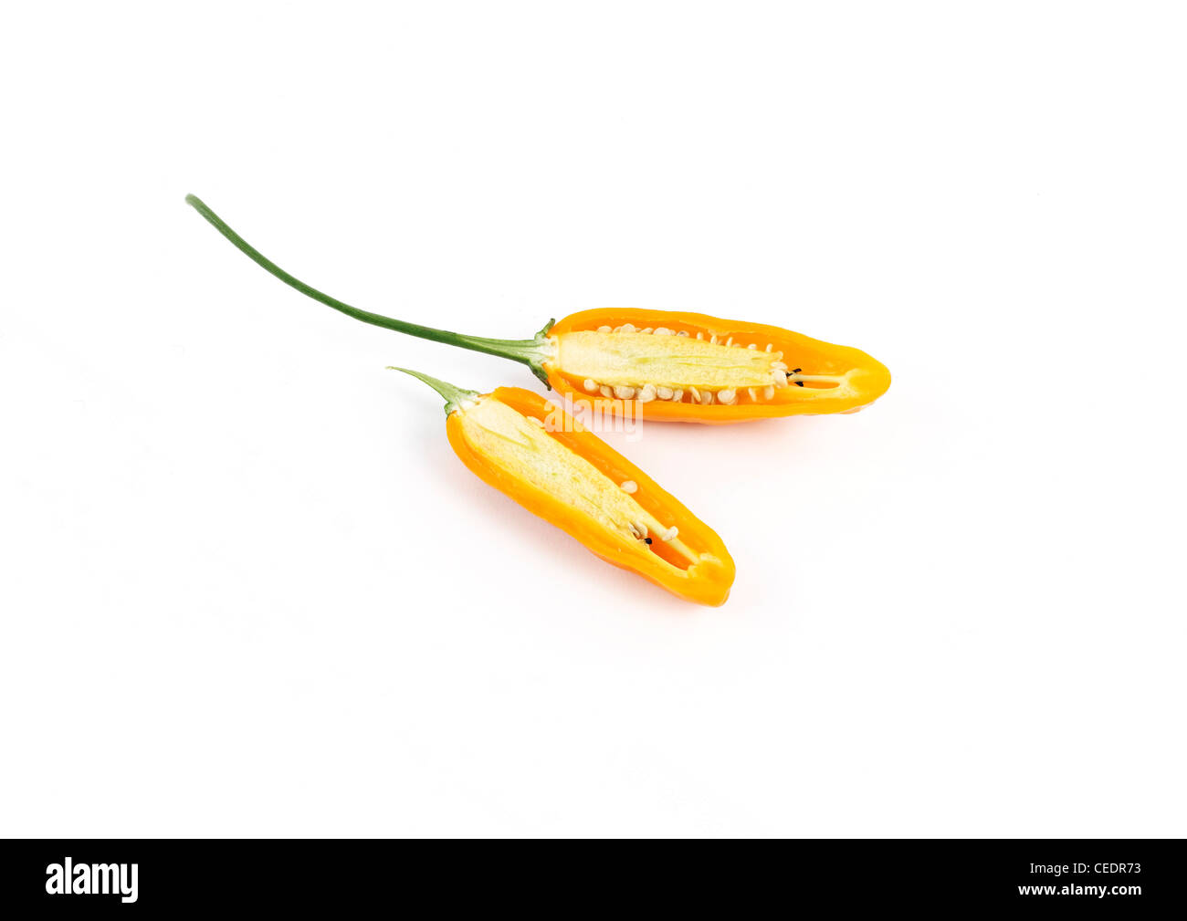 Aji chilli Stock Photo