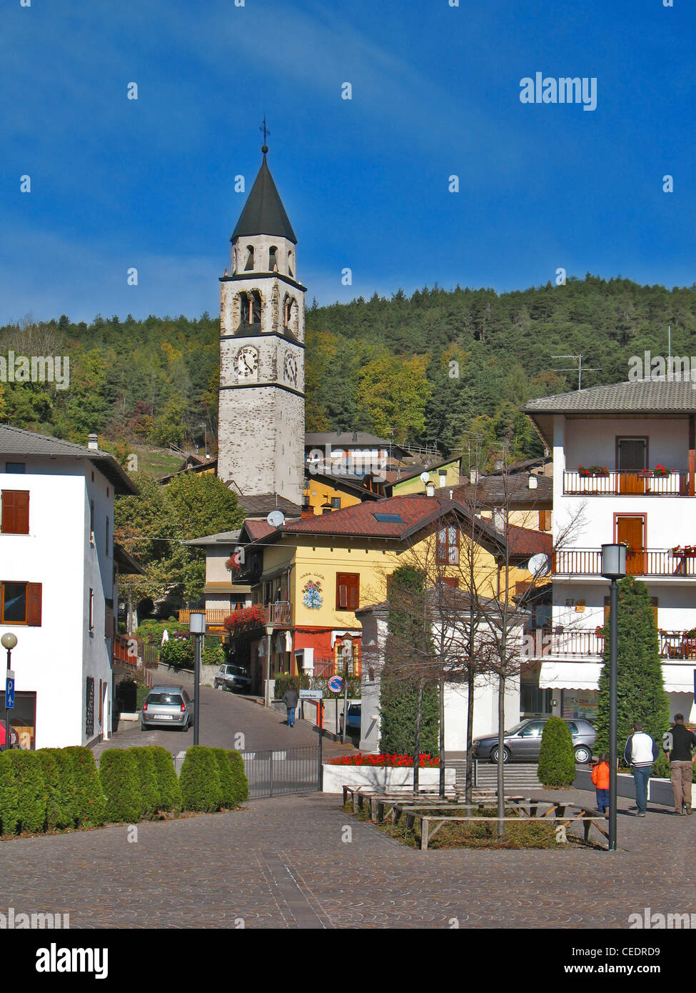Baselga di Pinè in the Italian region Trentino-Alto Adige/Südtirol Stock  Photo - Alamy