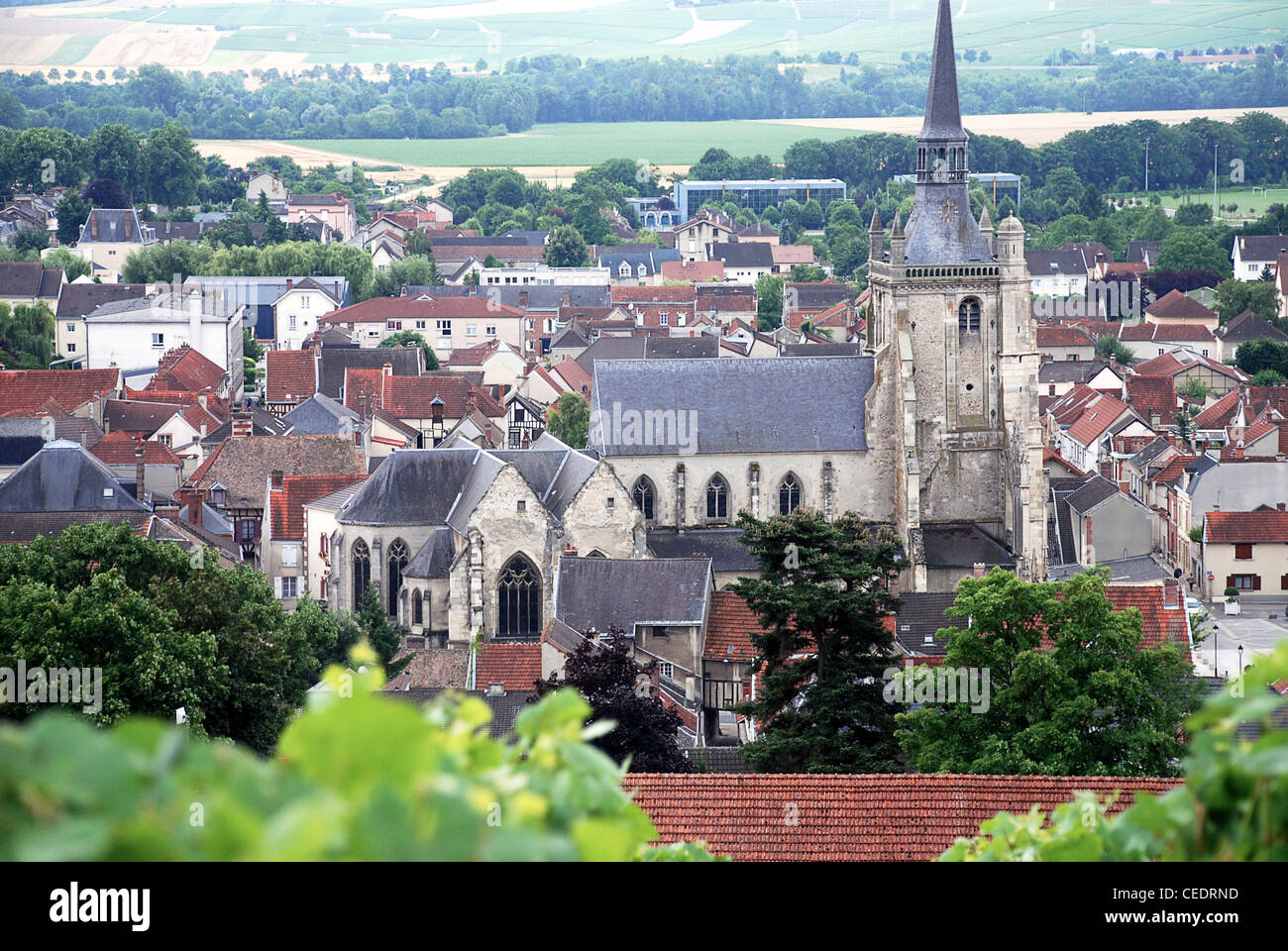 France, Champagne, Ay Stock Photo Alamy