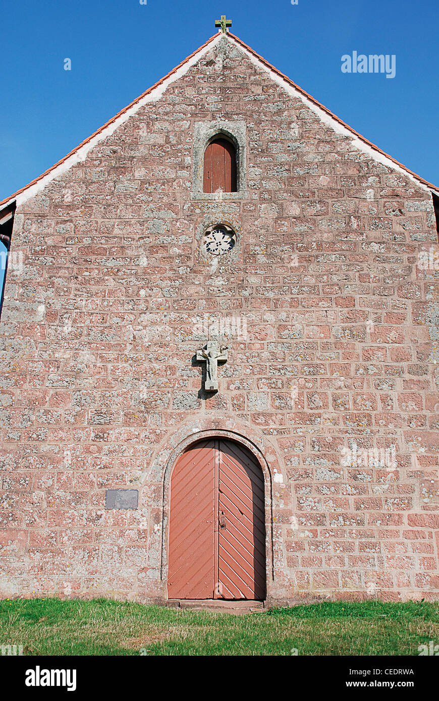 France, Lower Normandy, La HauteChapelle, SaintQuirin chapel Stock