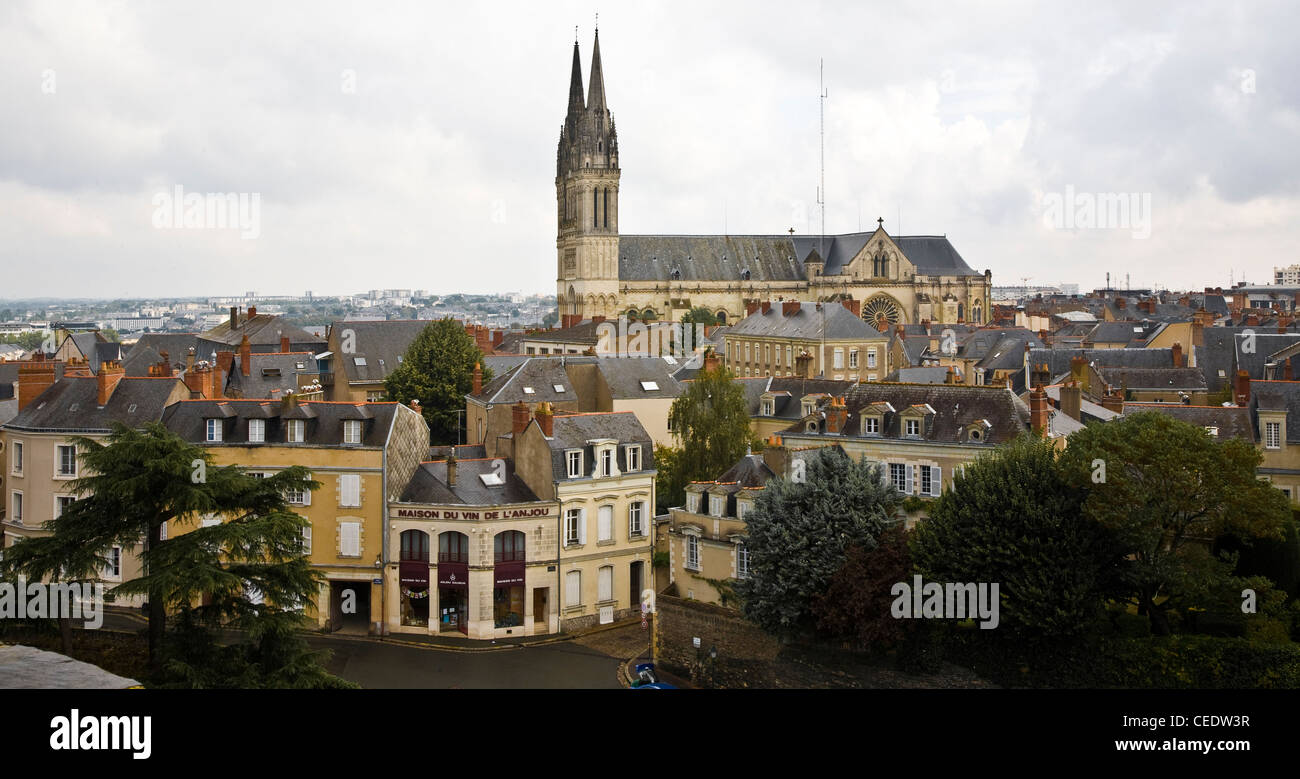 Angers, Kathedrale Stock Photo