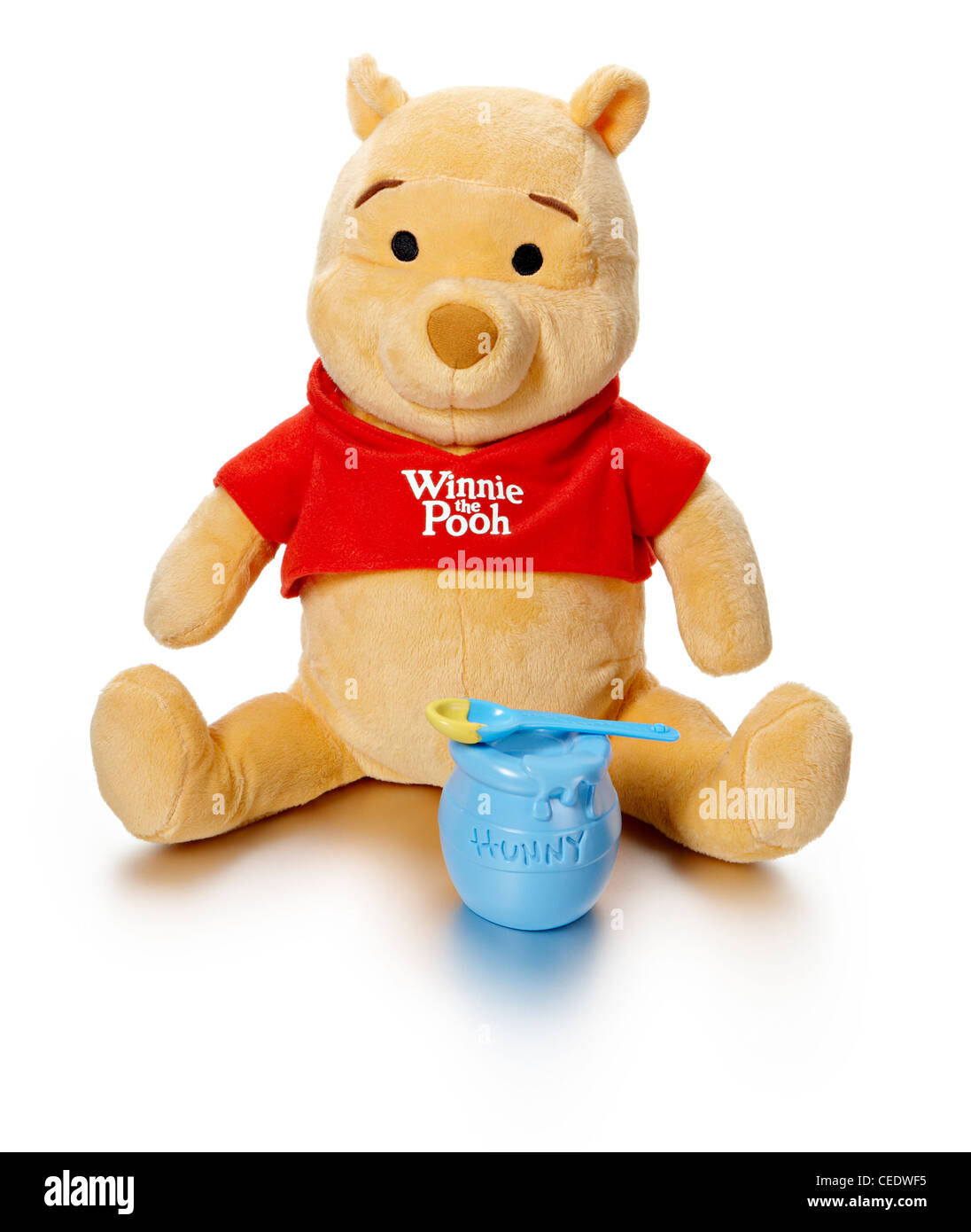 Winnie the Pooh soft toy Stock Photo