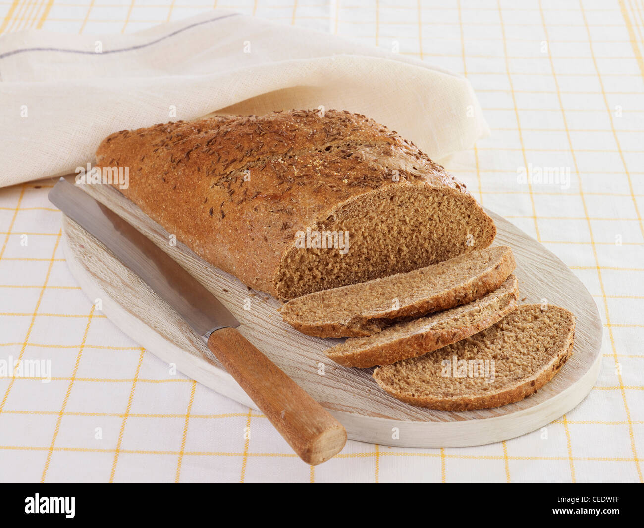 Seeded rye bread Stock Photo Alamy