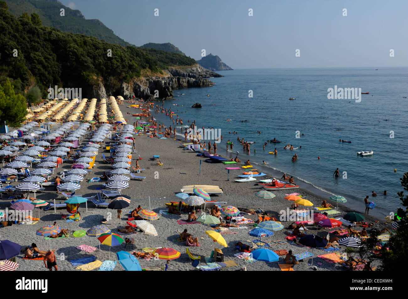 Italy, Basilicata, Maratea, beach Stock Photo