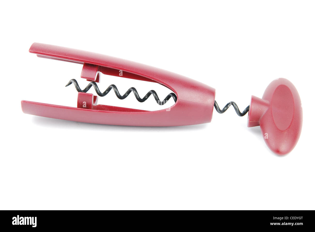 Corkscrew wine bottle opener Stock Photo Alamy