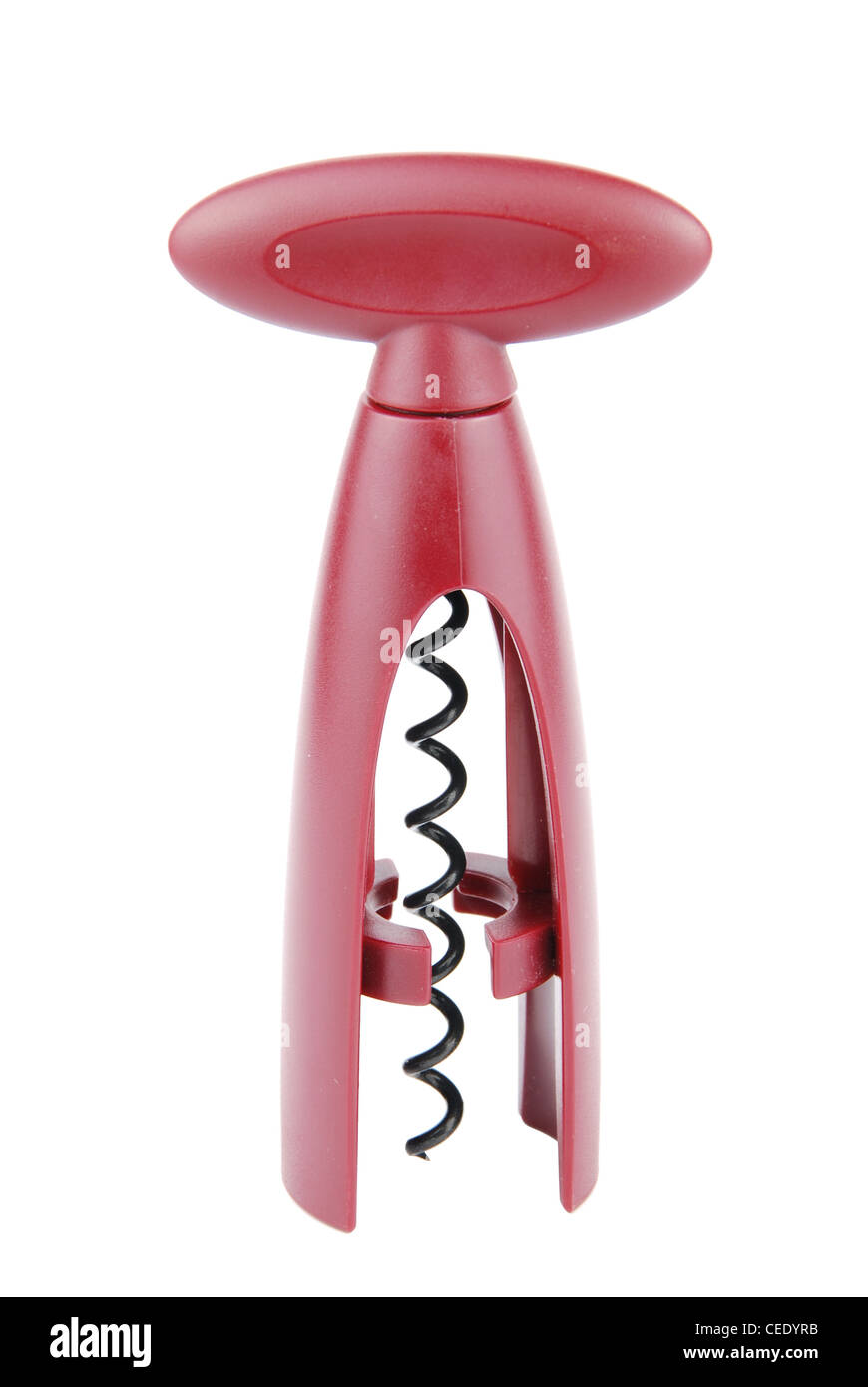 Corkscrew wine bottle opener Stock Photo Alamy