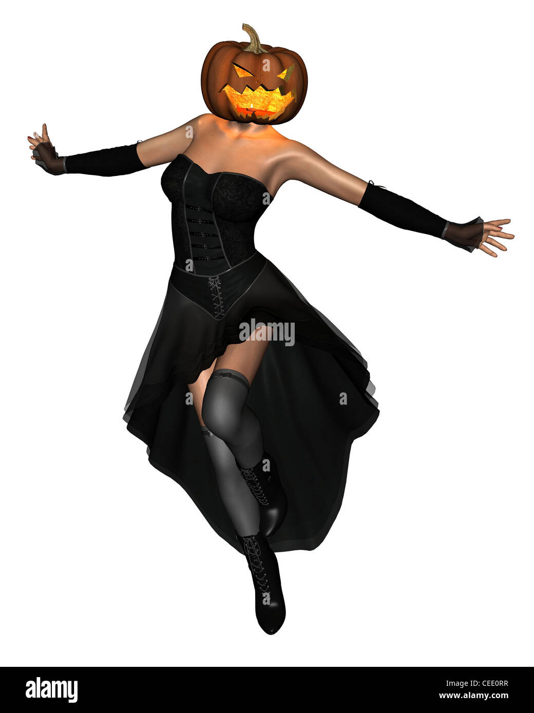 Female pumpkinhead hi-res stock photography and images - Alamy