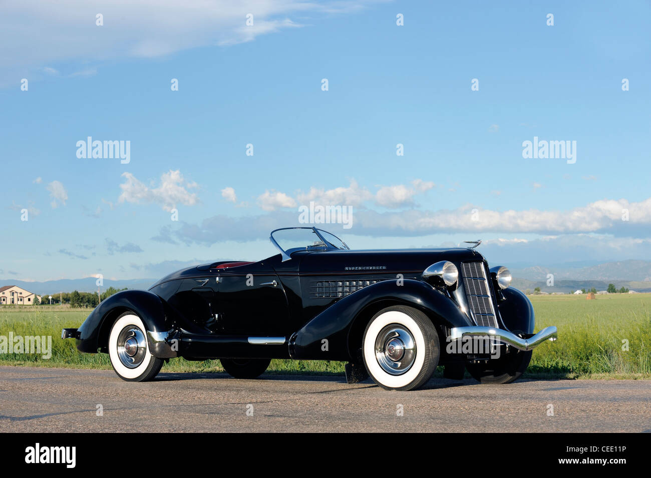 1930s auburn speedster vintage car hi-res stock photography and images ...