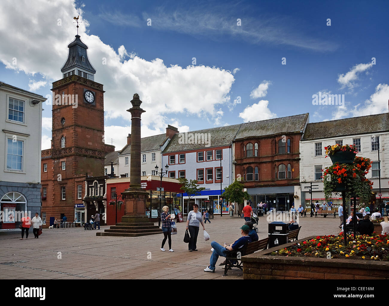 The town of dumfries hires stock photography and images Alamy