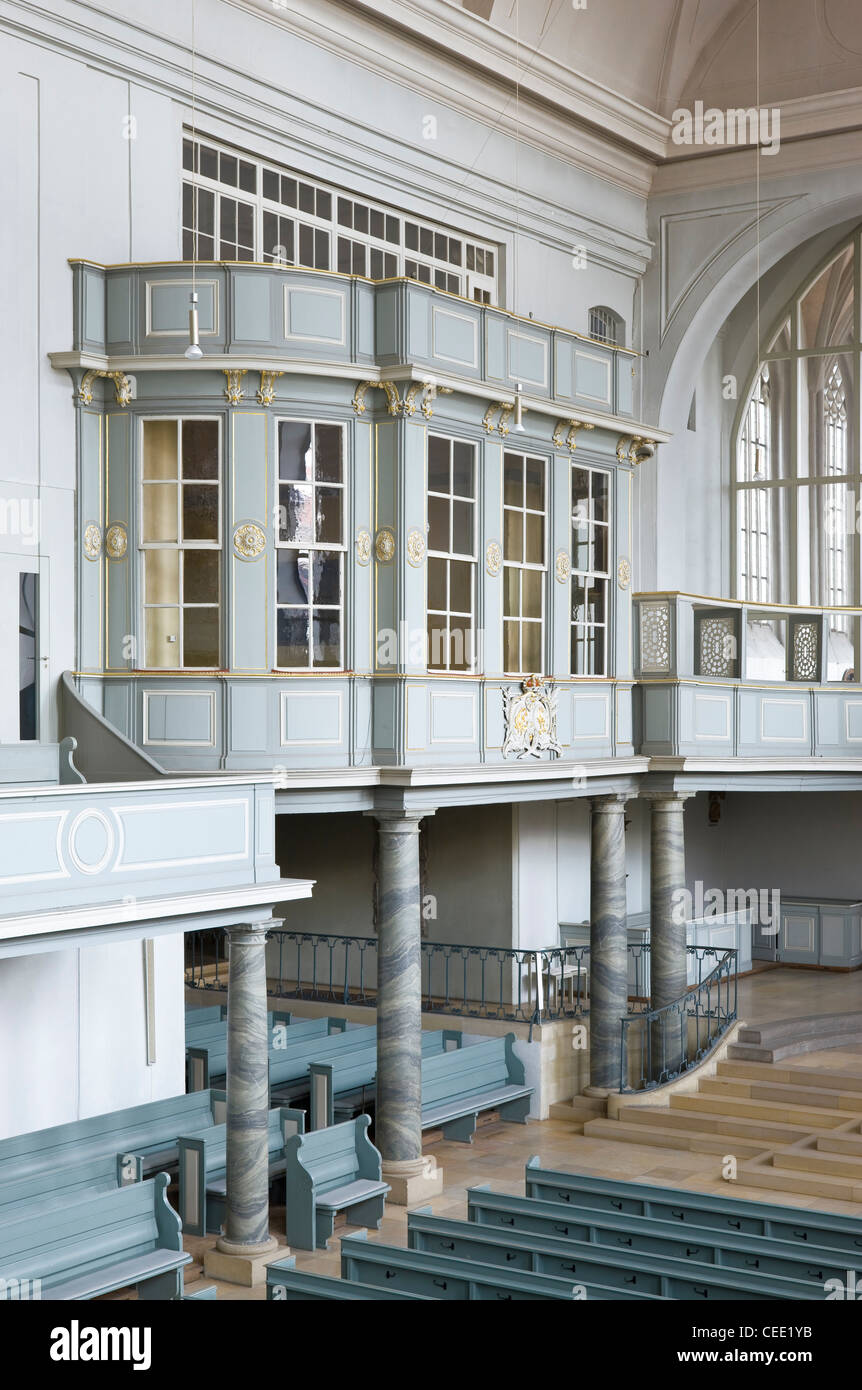 Ansbach, EvangelischLutherische Stadtpfarrkirche St. Gumbertus Stock