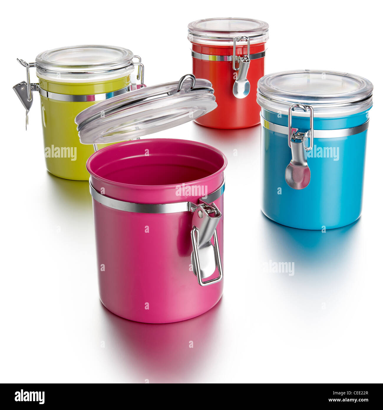 Kitchen Storage jars Stock Photo Alamy