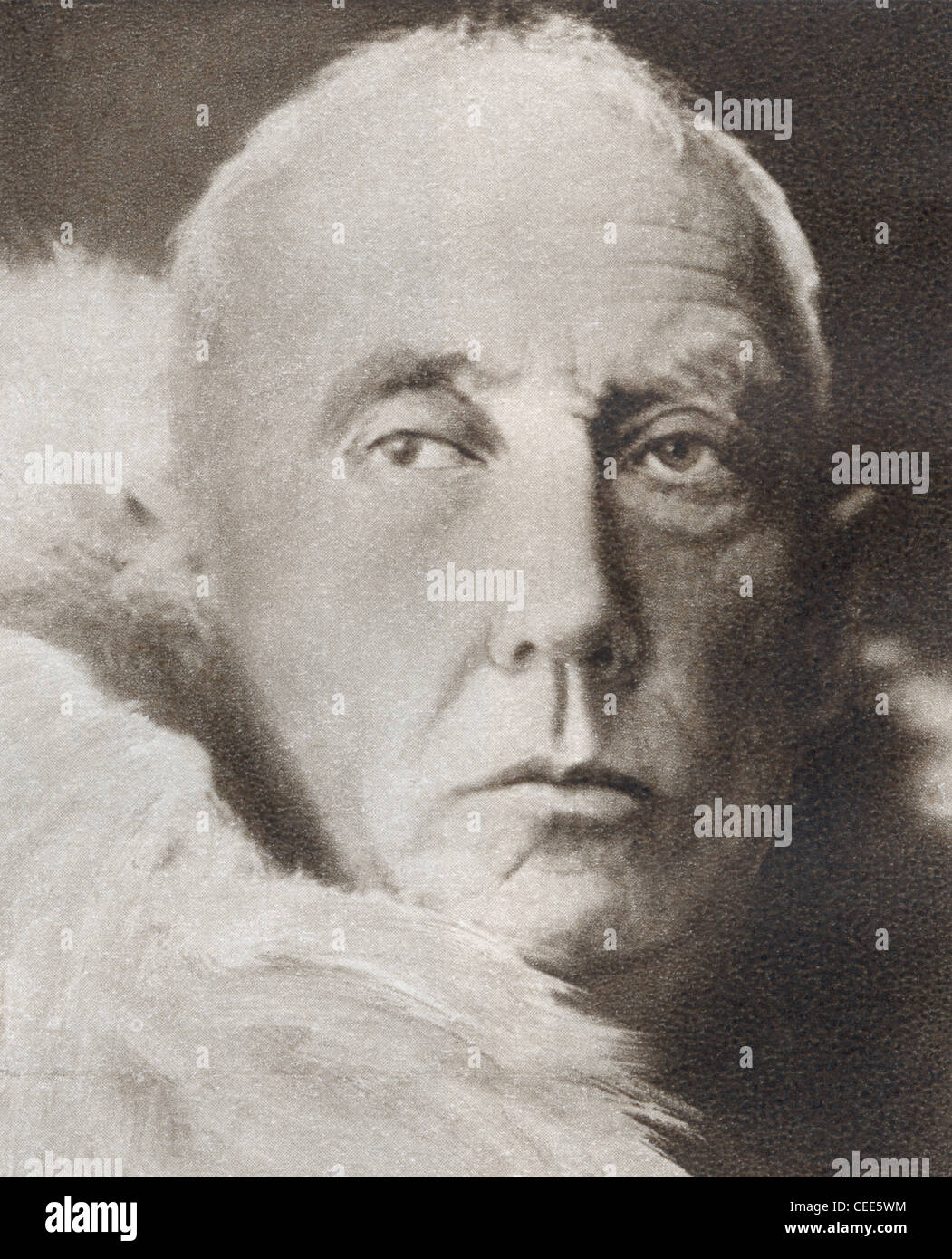 Roald Engelbregt Gravning Amundsen, 1872 – 1928. Norwegian explorer of polar regions Stock Photo